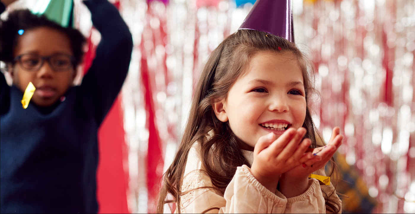 Kids celebrating a birthday party at Caboolture Bowl